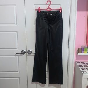 Garage Faux Leather Pants